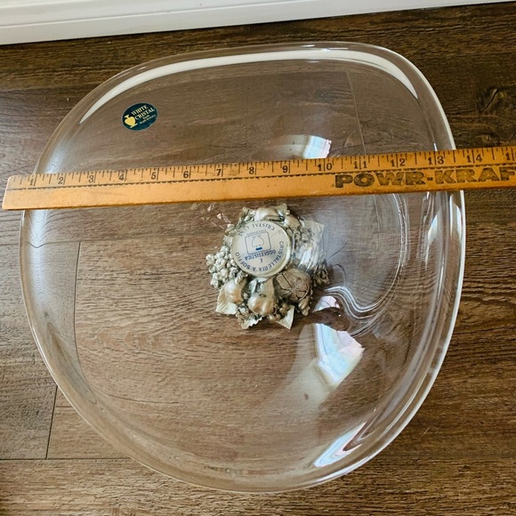 White cristal hand made vase in Italy - Picture 12 of 15